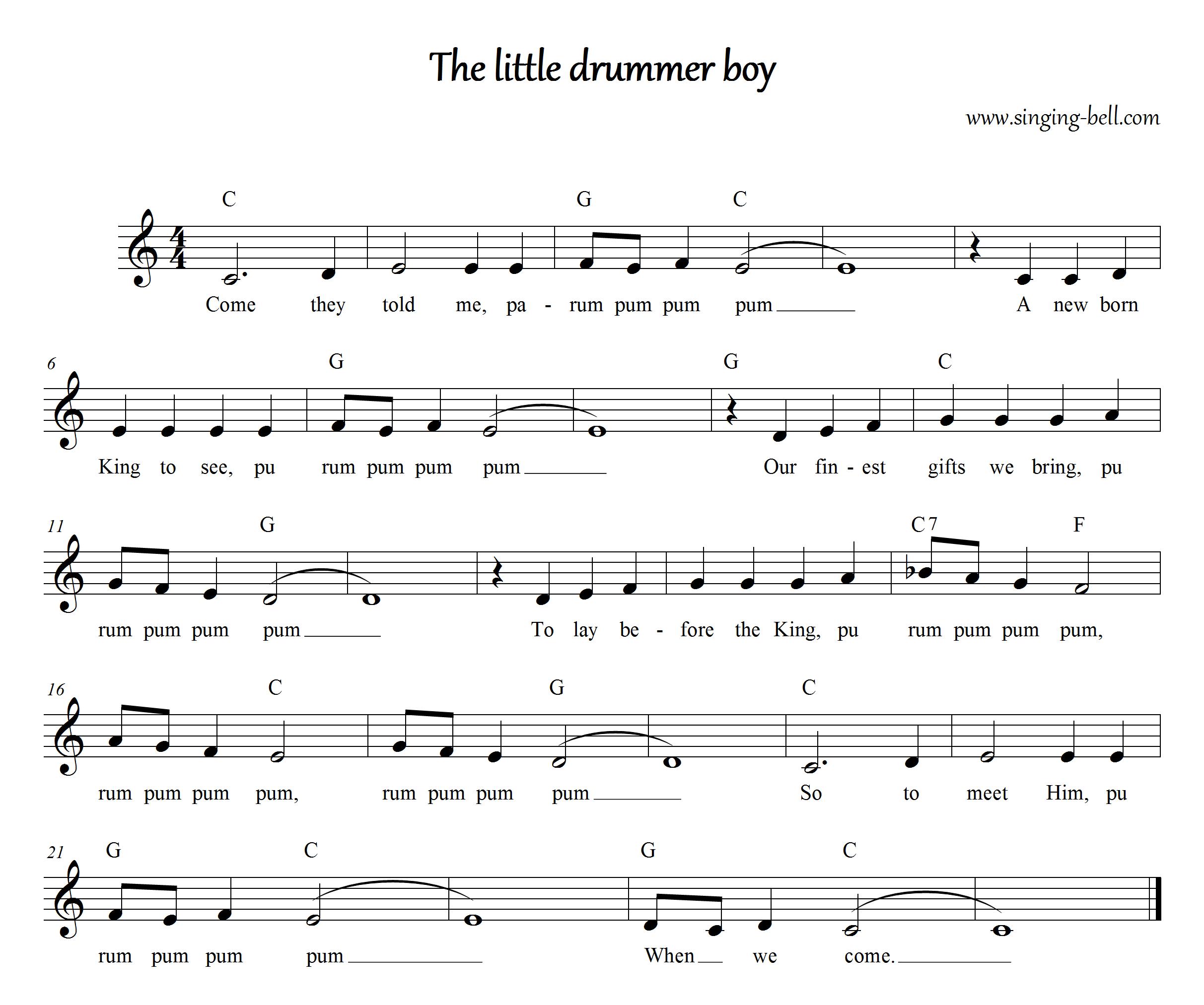 Little Drummer Boy Mp3 Download